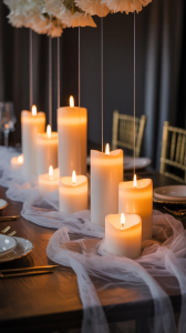 Floating Ghost Candles