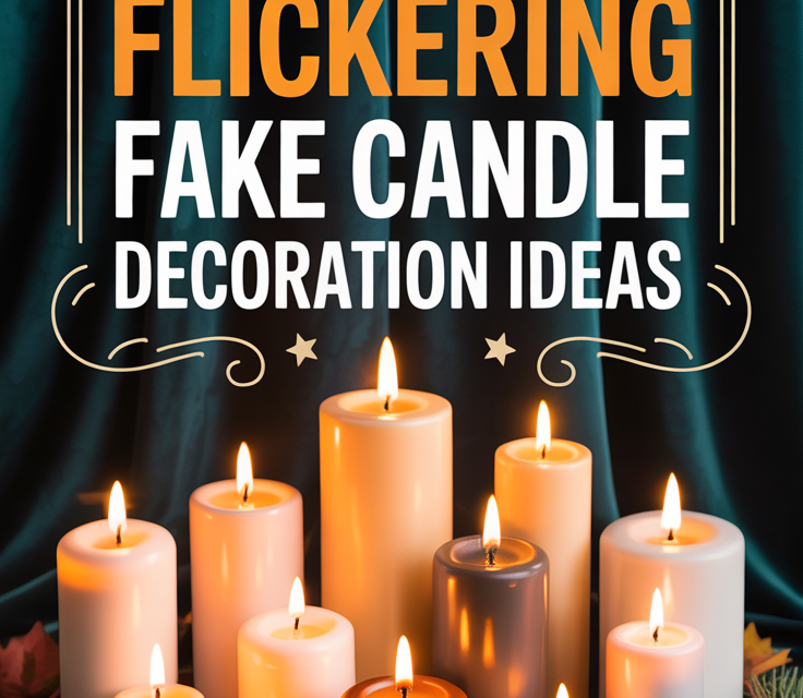 Best Flickering Fake Candle Centerpieces: 15 Budget-Friendly Ideas for Halloween & Christmas Decor