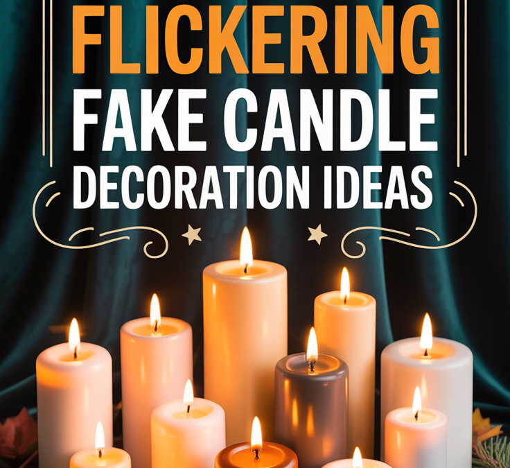Best Flickering Fake Candle Centerpieces: 15 Budget-Friendly Ideas for Halloween & Christmas Decor