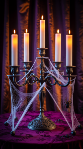 Haunted-Manor-Candelabra-Display