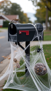 Mailbox Spider Web Takeover