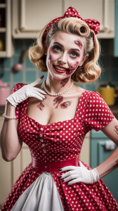 Retro Pin-Up Zombie