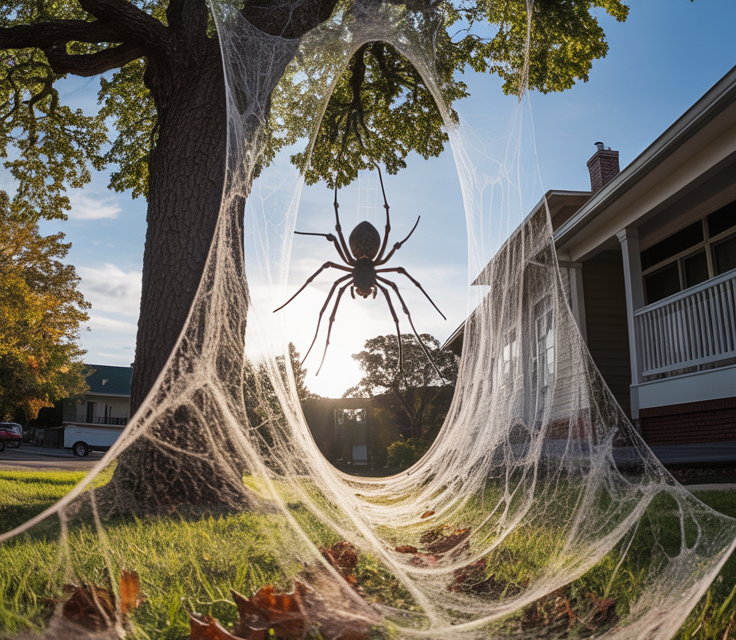 15 Genius Spider Web Decoration Ideas That’ll Make Your Halloween Yard the Talk of the Neighborhood