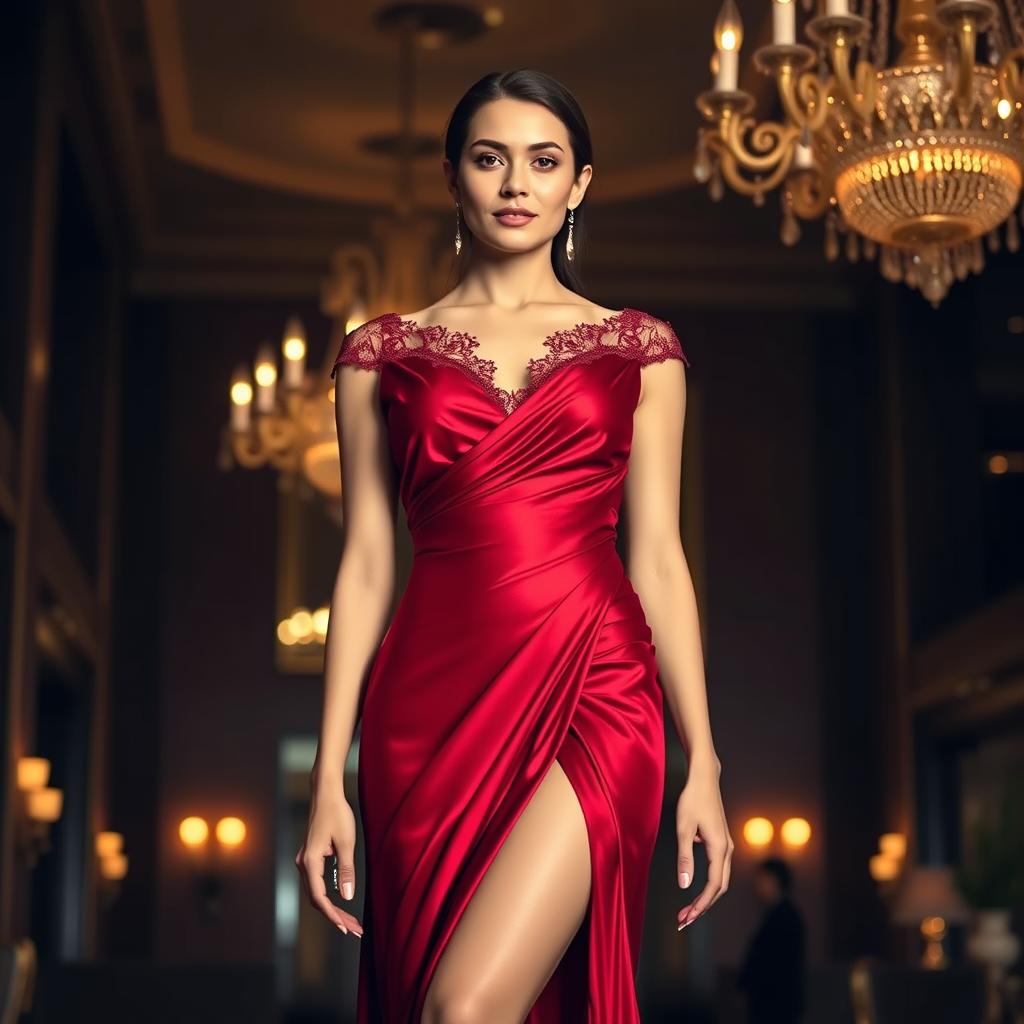 elegant evening dresses for Christmas