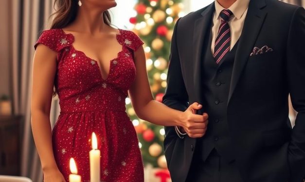 Dazzle on Christmas Eve: Outfit Inspiration for Your Date