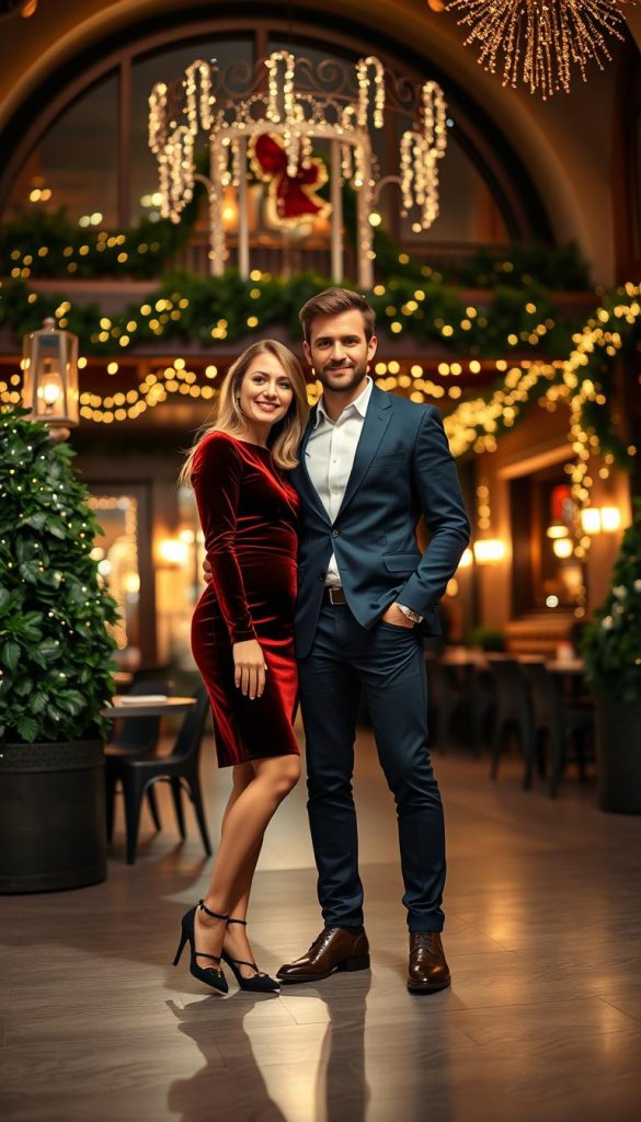 festive date night fashion