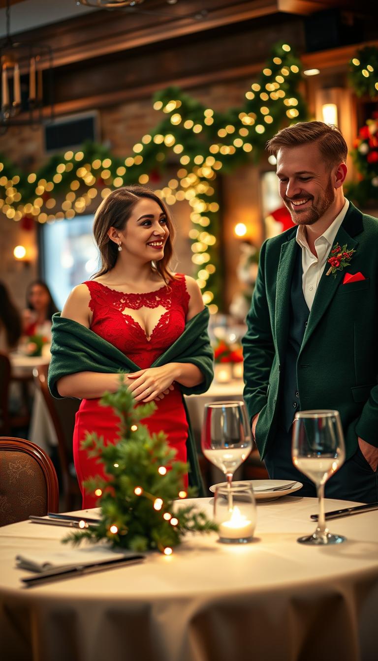 holiday date night look color combinations