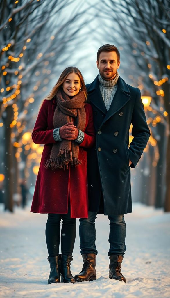 winter date night ensemble