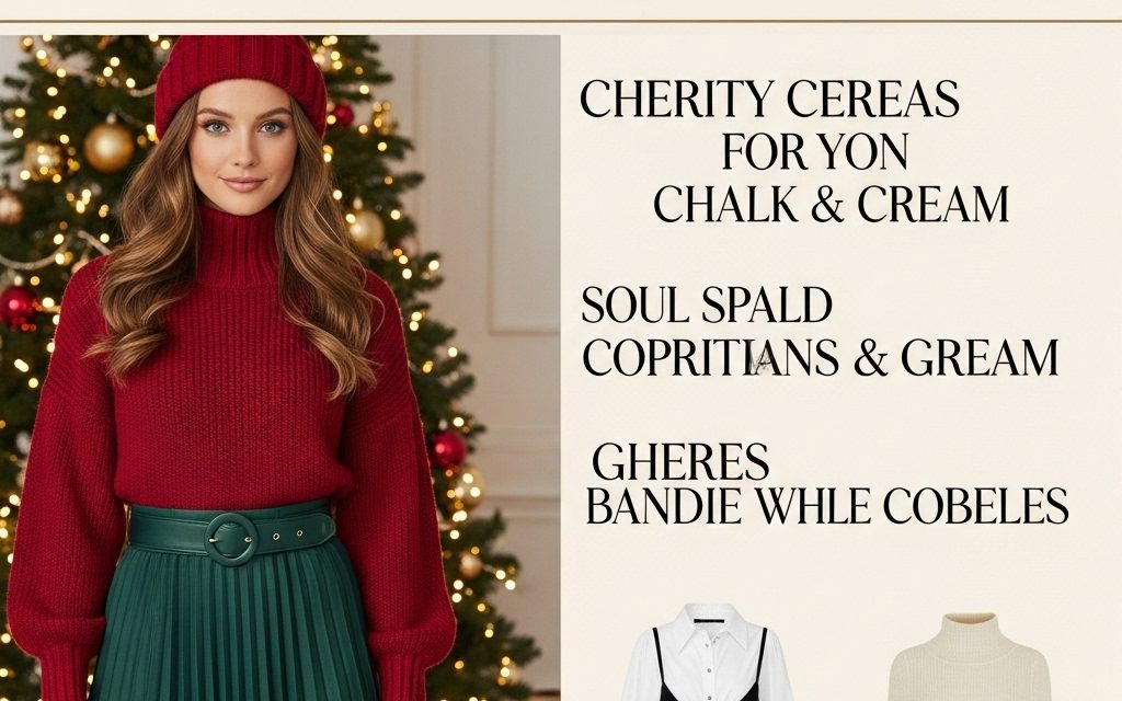 Christmas Outfit Ideas for Women Classy Holiday Parties Casual: 20+ Looks