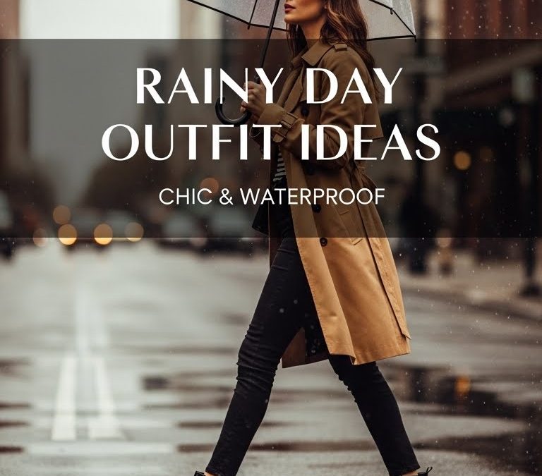 Rainy Day Outfit Ideas Women Love This Year.
