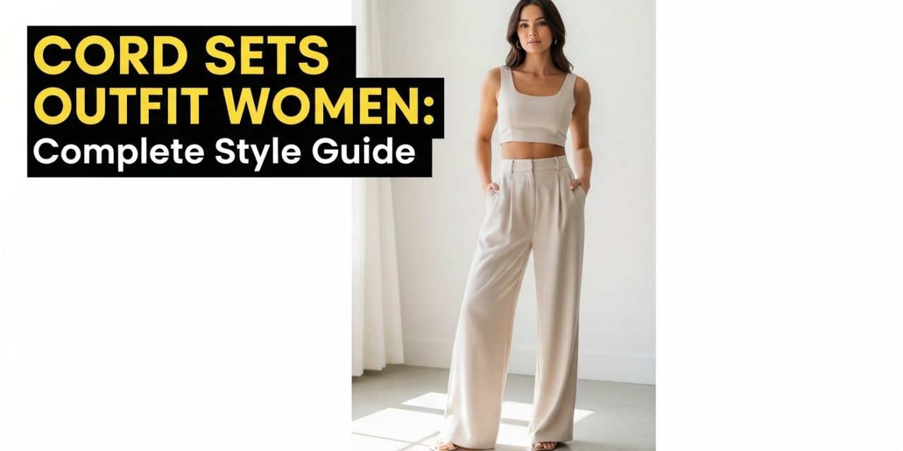 Women’s Cord Sets Outfit Ideas & Styling