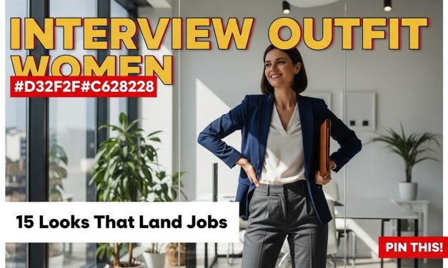 Interview Outfit Women: 15 Outfits That Land Jobs.