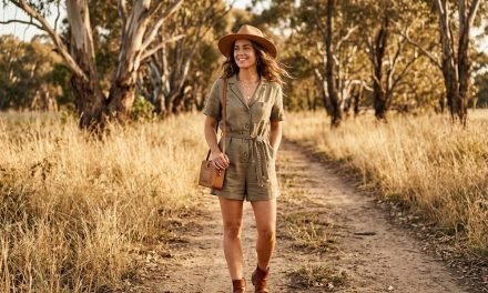 Safari Look Outfits With Neutral Romper and Boots: 12 Stunning Ways to Style the Trend